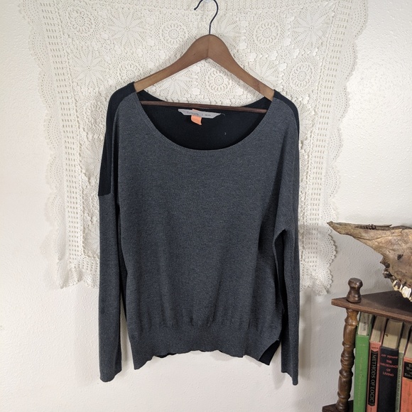 Athleta dolman sleeve colorblock sweater - Picture 2 of 8